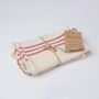 Kitchen linens - Set of 2 Handwoven Egyptian Cotton Towels - MAKRA HANDMADE STORE