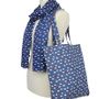 Children's bags and backpacks - Sheep Shopper in Indigo.  - PEONY ACCESSORIES