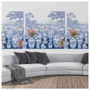 Tissus d'ameublement - Nicolette Mayer/Royal Delft Wall Panels  - DO NOT USE _ THE NICOLETTE MAYER COLLECTION