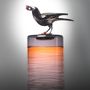 Sculptures, statuettes and miniatures - incalmo with crow - VERGLASS°  LUMINAIRES