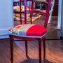 Chaises - Chaise Napoléon III Rouge - SIEGES CHICS BY JEANNE JULIEN