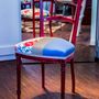 Chairs - Chair "Napoléon II" Bleu - SIEGES CHICS BY JEANNE JULIEN