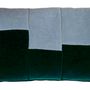 Coussins textile - GRASS coussin lin & velours - OXYMORE PARIS