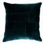 Fabric cushions - GRASS cushion linen & velvet - OXYMORE PARIS