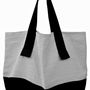 Bags and totes - CABAS vintage linen & leather - OXYMORE PARIS