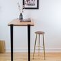 Dining Tables - TIPTOE leg 110cm - B&W - TIPTOE