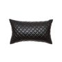 Fabric cushions - Lamb Quilted Leather Cushion - VOHRA DÉCOR