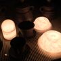 Design objects - Alabaster Candle Holders - Cylindrical - MAKRA HANDMADE STORE