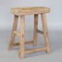 Stools - Vintage wooden stools - ATMOSPHÈRE D'AILLEURS