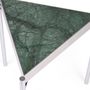 Tables basses - KANDINSKY | Side Table Triangular - Indian Green - OIA  DESIGN