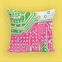 Fabric cushions - Gwendonline Cushion, Pop Collection - YAIAG! YOUR ART IS A GIFT!