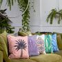 Fabric cushions - Grey Batik Cushion - EVA SONAIKE