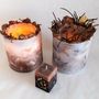 Design objects -  Natural Bark and Twig Lantern - Hand Made - AZUR CANDLES