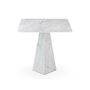 Tables Salle à Manger - COSMOS | Side Table Square - Carrara - OIA  DESIGN