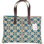 Bags and totes - Embroidered burlap tote  - JO & MARG