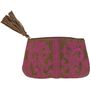 Leather goods - Embroidered Leather Wallet - JO & MARG