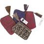 Leather goods - Embroidered Leather Wallet - JO & MARG