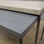 Coffee tables - TAVOLINO CEMENTINO Concrete coffee table  - ANNA COLORE INDUSTRIALE