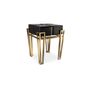 Dining Tables - NUBIAN SIDE TABLE - LUXXU
