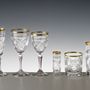 Glass - GLASSES TANGIER GOLD - CRISTAL DE PARIS