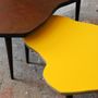 Coffee tables - Island table in yellow: - MOBILE-CREATIONS
