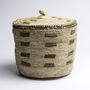 Design objects - Linen Basket from Wickers & Leather - Classic - MAKRA HANDMADE STORE