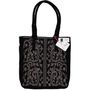 Bags and totes - Embroidered Leather Tote Bag - JO & MARG