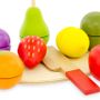 Children's arts and crafts - CUTTING FRUITS SET - ULYSSE COULEURS D'ENFANCE