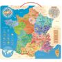 Toys - France educative map (Only in french) - VILAC - PETITCOLLIN