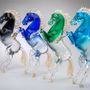 Art glass - small rearing horse - ZANETTI MURANO