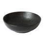 Platter and bowls - Salad Bowl 24 CM VESUVIO BLACK - TABLE PASSION