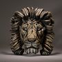 Sculptures, statuettes et miniatures - Buste de lion - Edge Sculpture - EDGE SCULPTURE