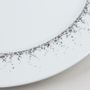 Plats et saladiers - Assiette plate 27 CM BOREALIS gris. - TABLE PASSION