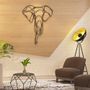 Autres décorations murales - RESPECTFUL ELEPHANT TROPHY - HU2 DESIGN & ART