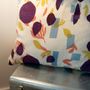 Fabric cushions - VEGETABLE INK ON LAMA-MERINO WOOL - TRHANDY // ANDI ART