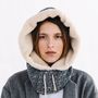 Bags and totes - The Hoody - scarf and hood to keep you warm  - MISS WOOD