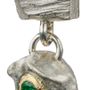 Jewelry - Emerald Silver Beads - GASTON BIJOUX