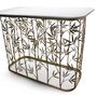 Dining Tables - Bamboo Leaf Console - DEVI DESIGN