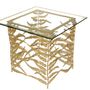 Dining Tables - Fern Leaf Side Tables - DEVI DESIGN