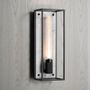 Outdoor wall lamps - CAGED WALL 1.0 STEEL - BUSTER + PUNCH