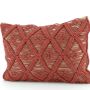 Fabric cushions - MACRAME CUSHION - EN FIL D'INDIENNE...