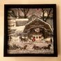 Other wall decoration - TABLEAU EN 3-D: TOMBE LA NEIGE - LES MERVEILLES D'ALARA