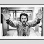 Art glass - Dustin Hoffman On Set - EDGE PRINTS