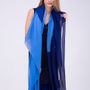 Scarves - Blue shawl Owow - ASKA