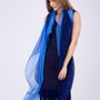 Scarves - Blue shawl Owow - ASKA