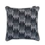 Fabric cushions - COUSSIN DHAKA CROSS NOIR - SAMPLE CONCEPT