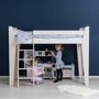 Chambres d'enfants - Ketara lit à baldaquin / lit mezzanine - LUMOKIDS