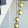 Hanging lights - The Globe Collection Pendant - Brass - INDUSTVILLE