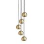 Hanging lights - The Globe Collection Pendant - Brass - INDUSTVILLE