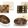 Chocolate - Chocolates in wood boxes with lids - COMPTOIR DU CACAO
